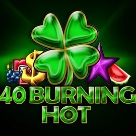 40 Burning Hot logo by Amusnet Interactive at Bizzo Casino