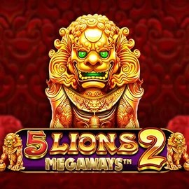 5 Lions Megaways 2 slot logo by Pragmatic Play at Bizzo Casino
