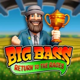 Big Bass Return to the Races casino game by Pragmatic Play – featured logo at Bizzo Casino