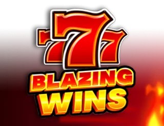 Blazing Wins game by Playson – logo hosted on Bizzo Casino