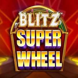 Blitz Super Wheel slot logo by Pragmatic Play at Bizzo Casino