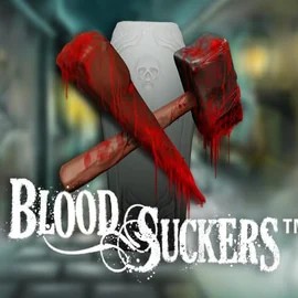 Blood Suckers slot logo by NetEnt at Bizzo Casino