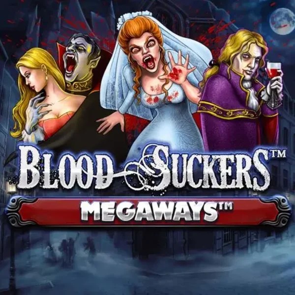 Blood Suckers Megaways game by Red Tiger Gaming – logo hosted on Bizzo Casino