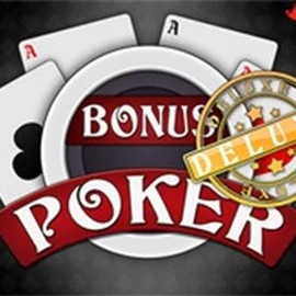 Try Bonus Poker Deluxe - 3 Hands slot by RTG (Reel Time Gaming) on bizzo-kazino.com – logo image