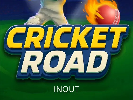 Official Slots logo: Cricket Road by InOut at Bizzo Casino