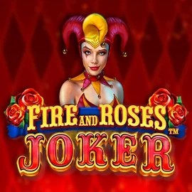 Fire and Roses Joker online game logo by Triple Edge Studios on bizzo-kazino.com