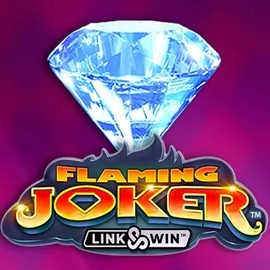 Slots logo of Flaming Joker Link and Win from Barstruck at Bizzo Casino
