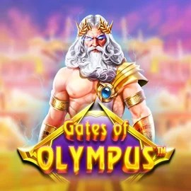 Gates of Olympus logo by Pragmatic Play at Bizzo Casino