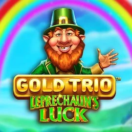 Official Slots logo: Gold Trio Leprechaun's Luck by Playtech at Bizzo Casino