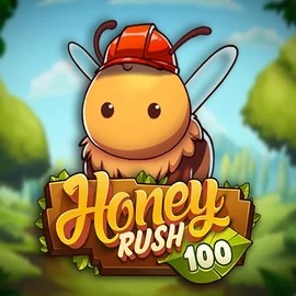 Official Slots logo: Honey Rush 100 by Play’n GO at Bizzo Casino