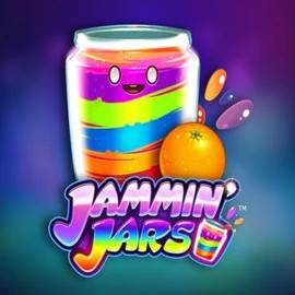 Jammin Jars logo – Slots by Push Gaming at Bizzo Casino