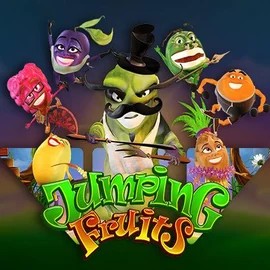 Jumping Fruits logo by Wazdan Bizzo Casino