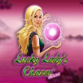 Lucky Ladys Charm Deluxe slot visual from Greentube available on bizzo-kazino.com