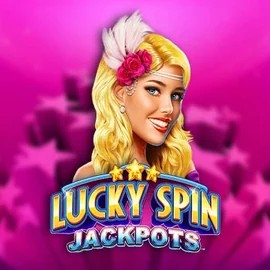 Lucky Spin Jackpots logo by Novomatic at Bizzo Casino