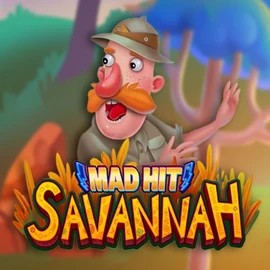 Mad Hit Savannah slot icon by RubyPlay, available at Bizzo Casino