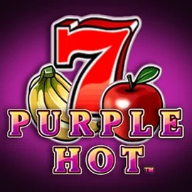 Purple Hot online game logo by Origins on bizzo-kazino.com
