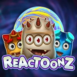 Reactoonz by Play’n GO, showcased at bizzo-kazino.com – game logo