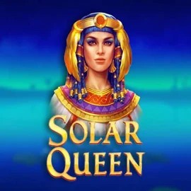 Solar Queen online game logo by Playson on bizzo-kazino.com
