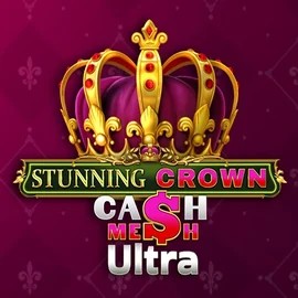 Official Slots logo: Stunning Crown Cash Mesh Ultra by BF Games at Bizzo Casino