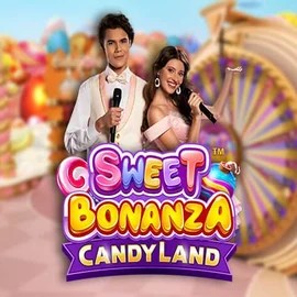 Sweet Bonanza Candy Land Live slot visual from Pragmatic Play available on bizzo-kazino.com