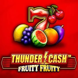 Thunder Cash Fruity Fruity slot logo by Novomatic at Bizzo Casino