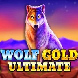 Wolf Gold Ultimate slot logo by Pragmatic Play at Bizzo Casino